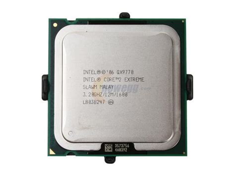 Intel Core 2 Extreme QX9770 Specs .